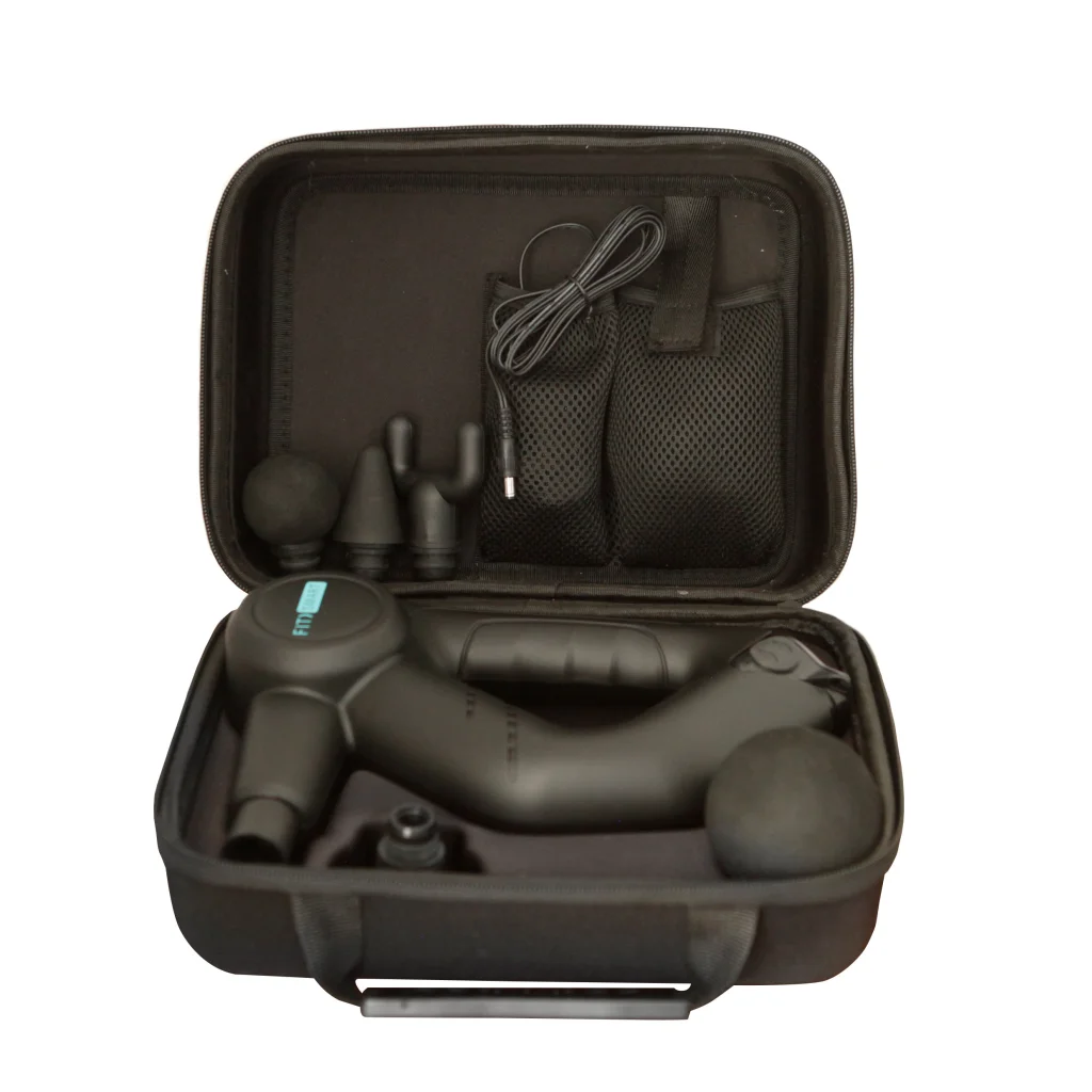 FitSmart Pro Vibration Therapy Massage Device Black