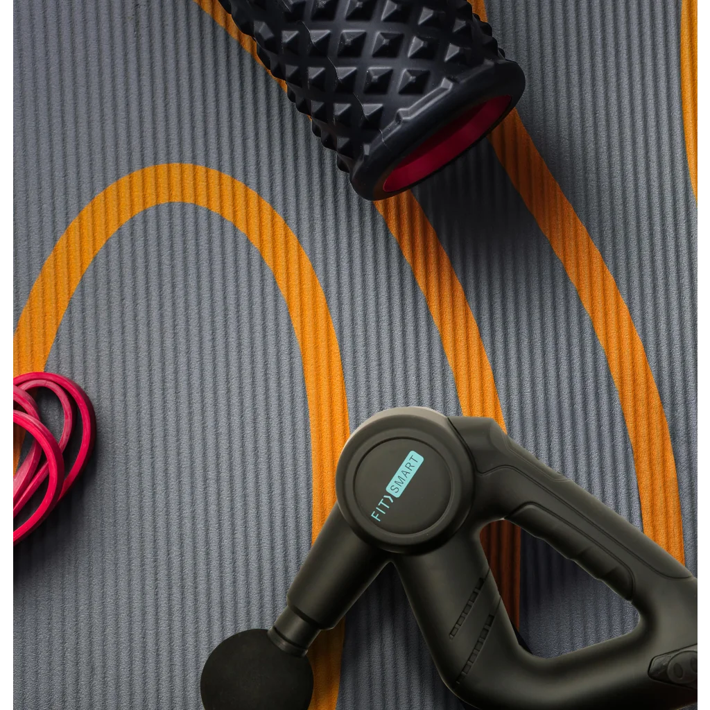 FitSmart Pro Vibration Therapy Massage Device Black