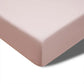 Fitted Sheet Queen 400TC Blush Bamboo Cotton 40cm Wall