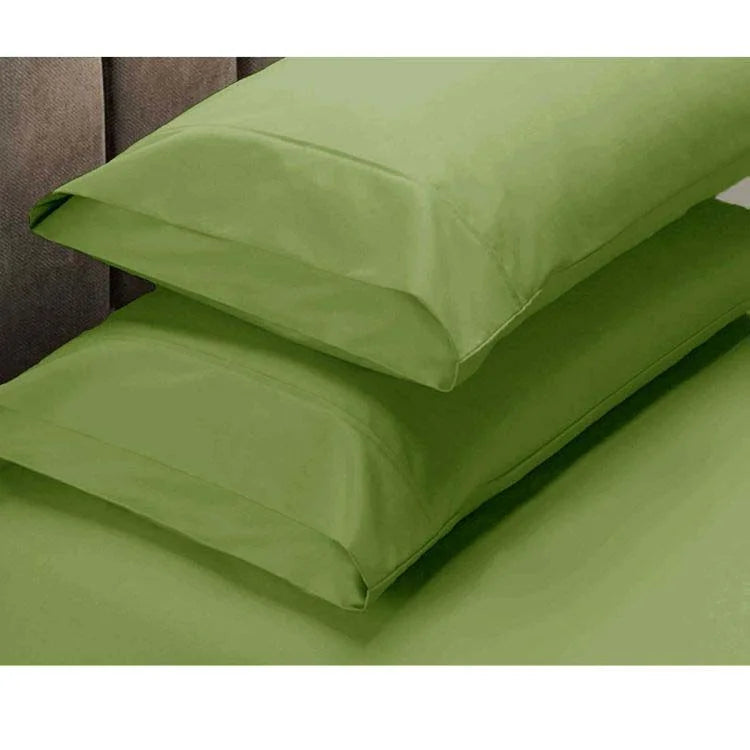 Fitted Sheet Set 225TC Lime King + 2 Pillowcases