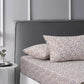 Fitted Sheet Set King Accessorize Lisa Ochre Washed Cotton