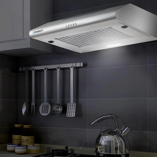 Fixed Range Hood Stainless Steel Kitchen Canopy 60cm 600mm