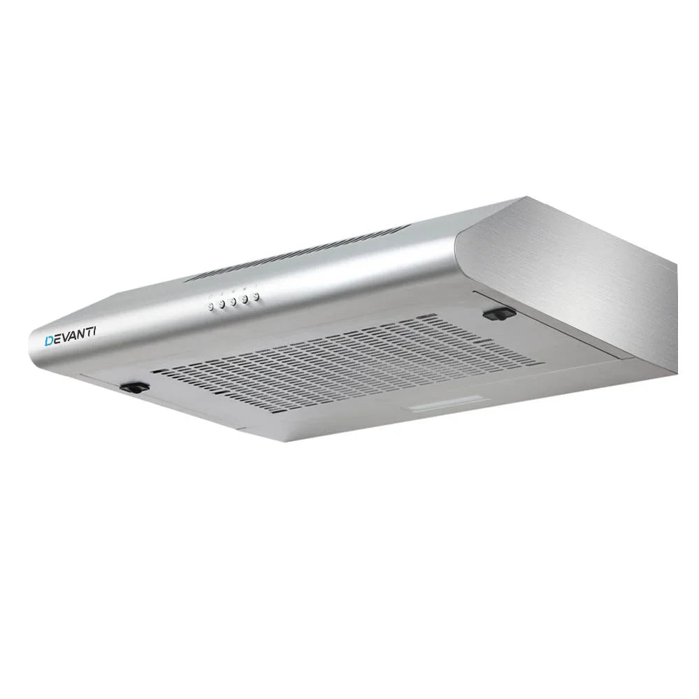 Fixed Range Hood Stainless Steel Kitchen Canopy 60cm 600mm