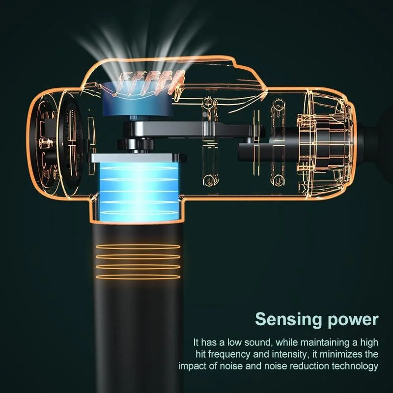 Flagship Model 6 Gears Fascia Massage Gun For Muscle