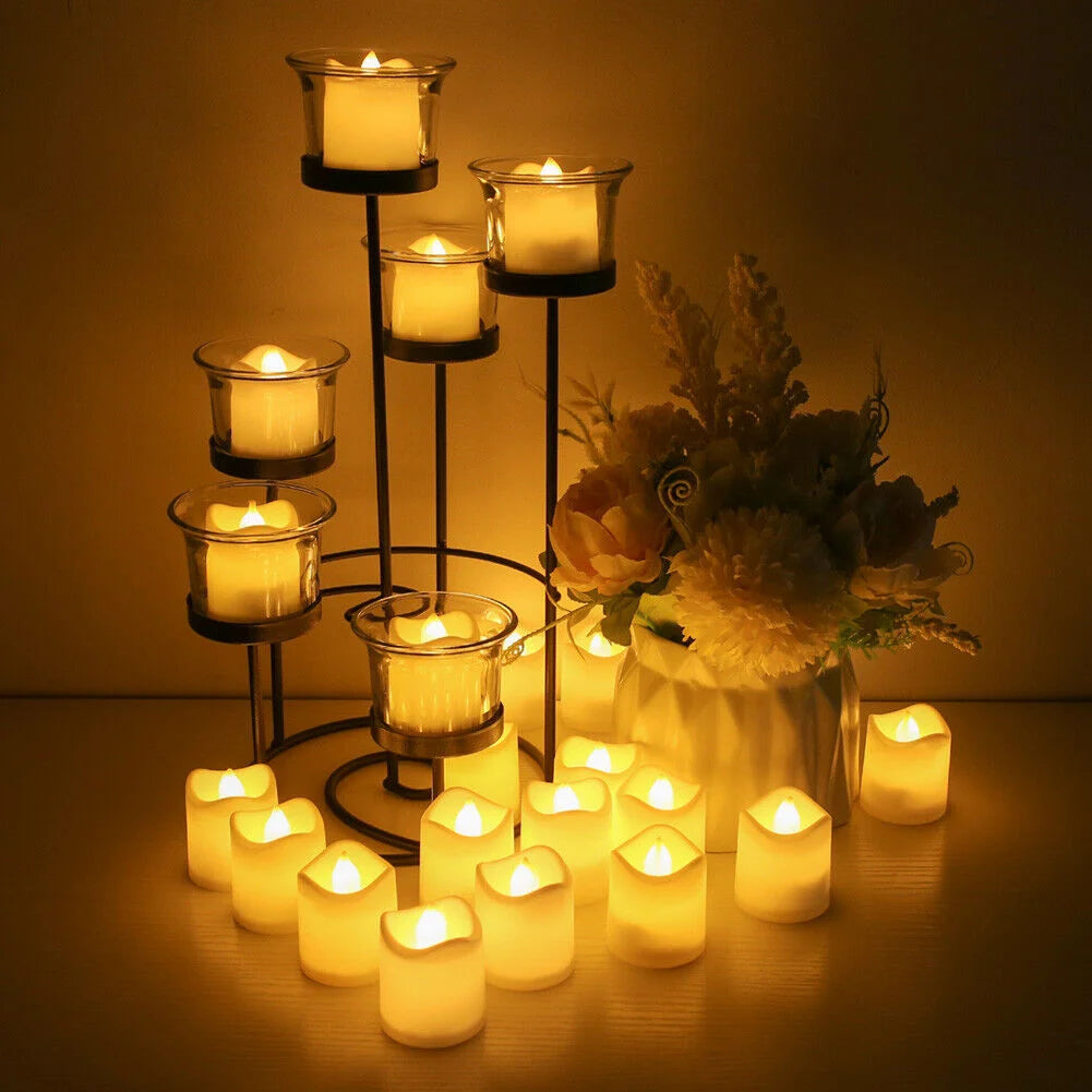 Flameless LED Tea Light Tealight Candle 48PCS for Wedding