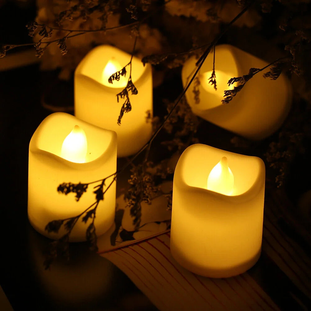 Flameless LED Tea Light Tealight Candle 48PCS for Wedding