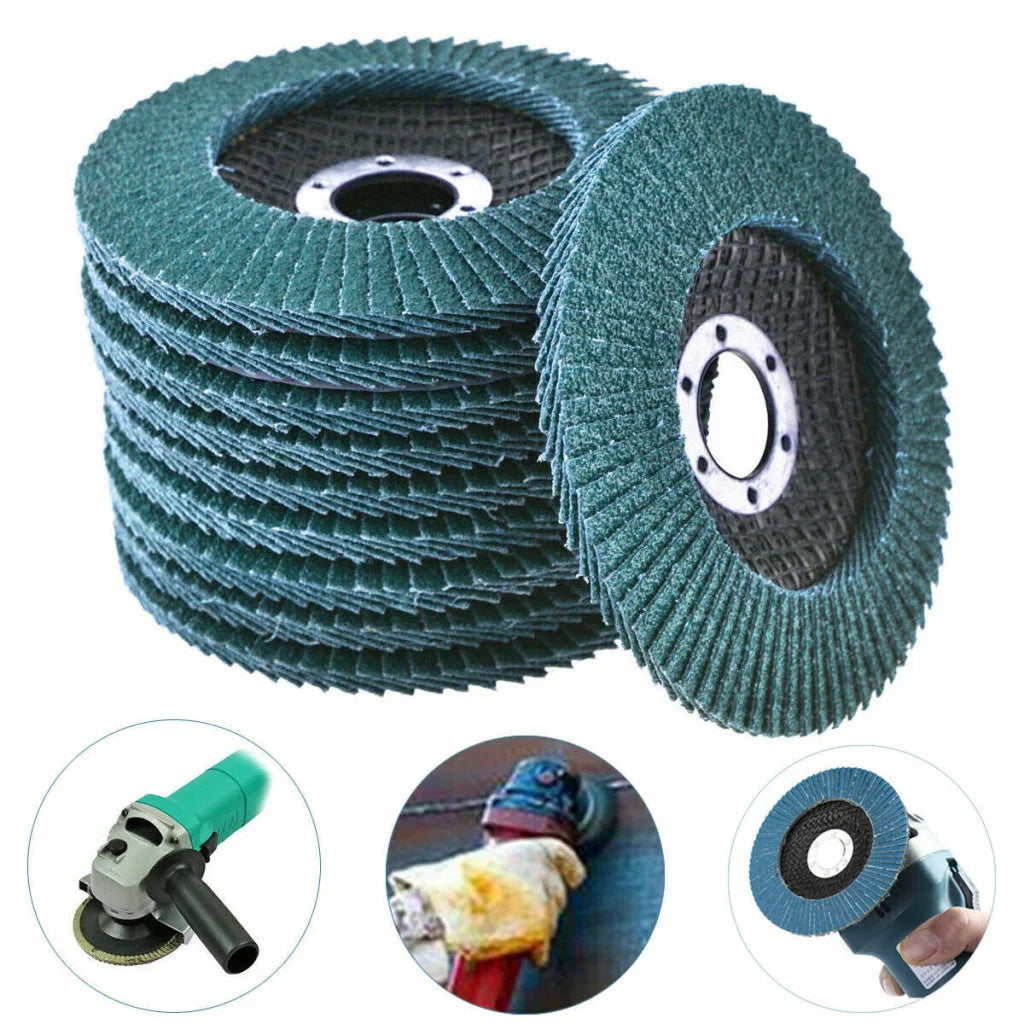 Flap Sanding Disc 20PCS 5’’ 125MM Angle Grinder 120 Grit