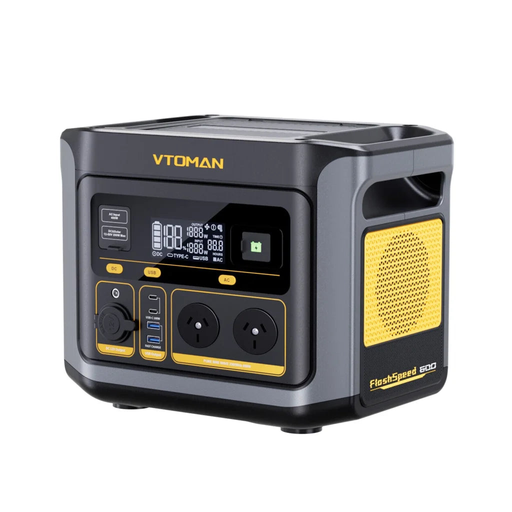 FlashSpeed 600 600W 499Wh AC/DC Portable Power Station