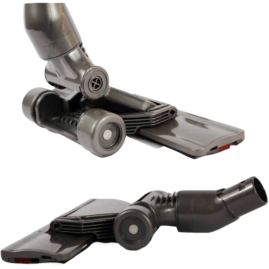 Vacuum floor head with filter parts and replacement fittings