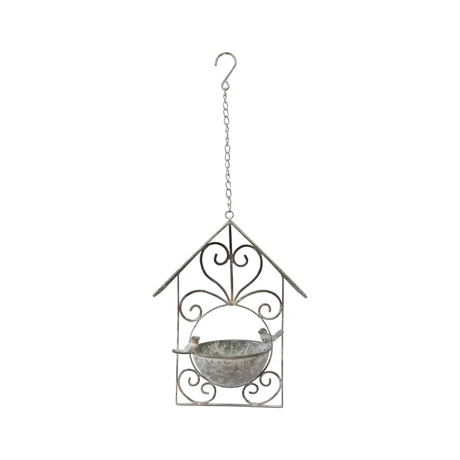 Fleur House Birdfeeder on Chain 61cm - Pet Care > Bird >
