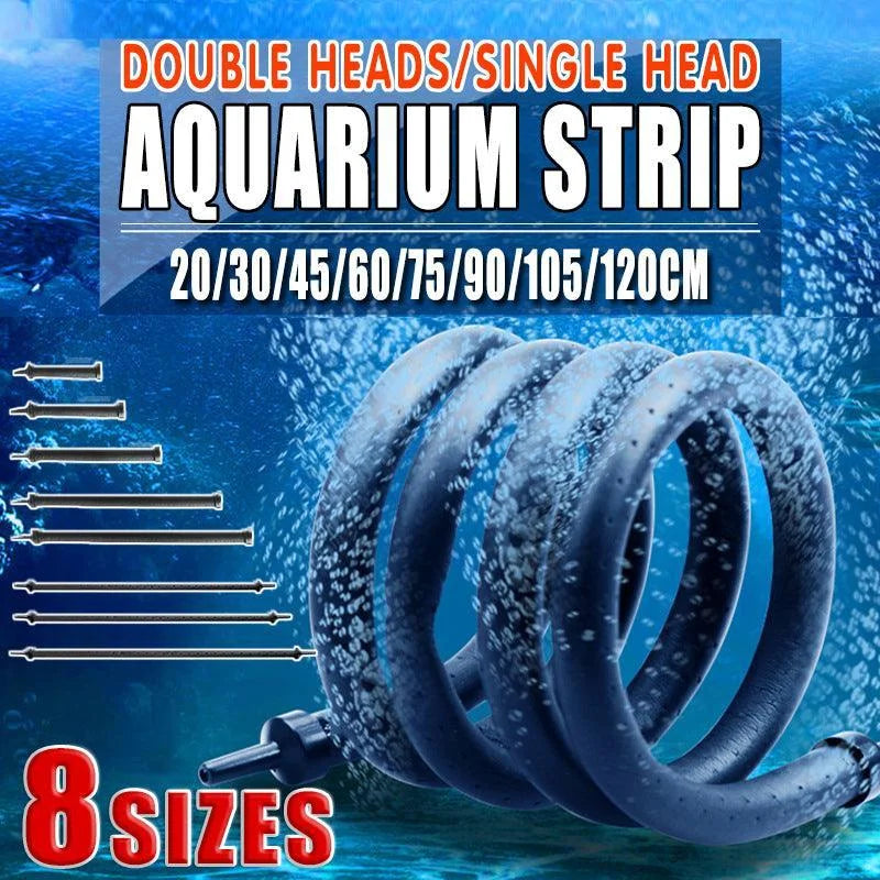 Flexible Aquarium Air Stone Oxygen Diffuser Strip for Fish