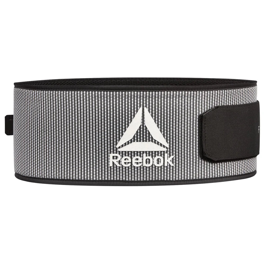 Flexweave Power Lifting Belt Medium White Reebok - Sports &