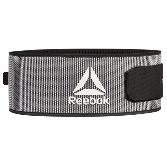 Flexweave Power Lifting Belt Medium White Reebok - Sports &