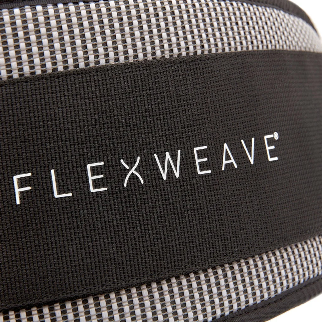 Flexweave Power Lifting Belt X-Large White Reebok - Sports
