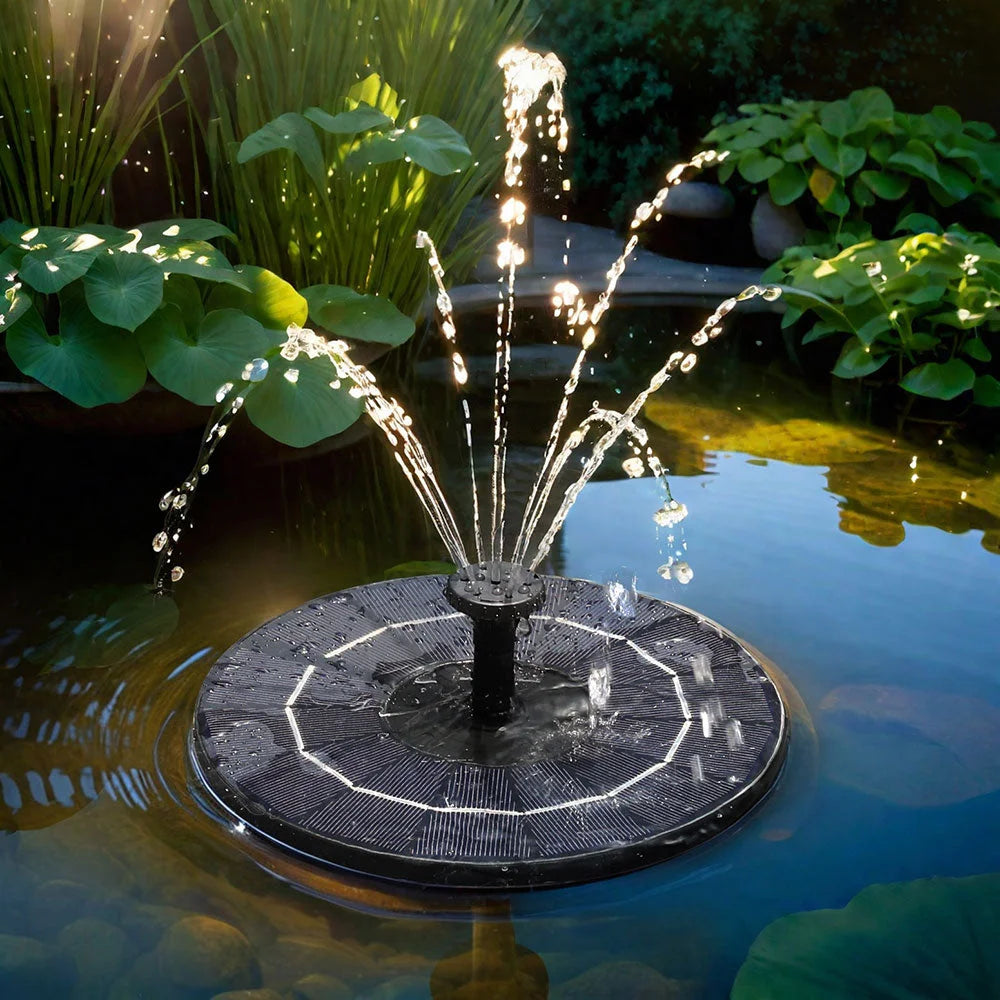 Floating Solar Pond Water Fountain Pump Submersible