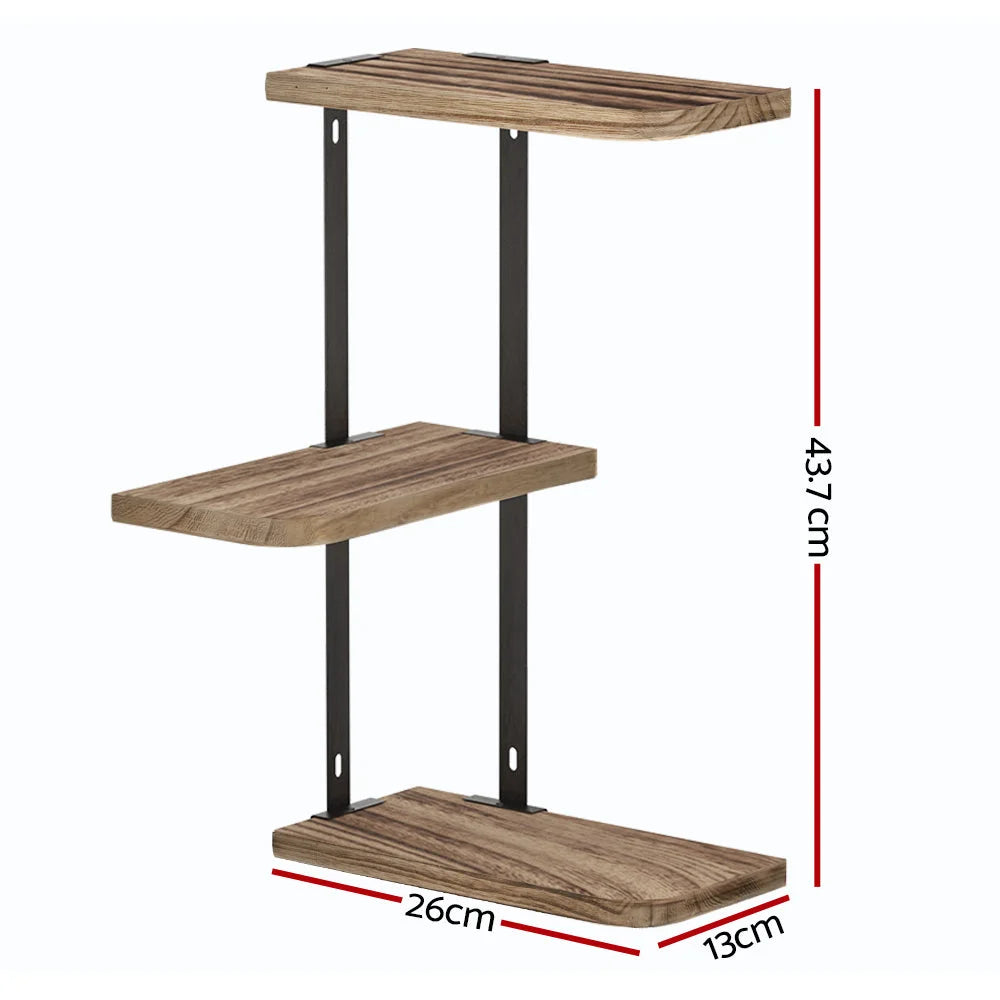 Floating Wall Shelf 3 Tier 127