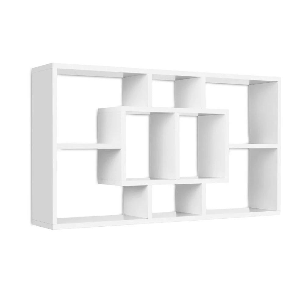 Floating Wall Shelf DIY Mount Storage Bookshelf Display