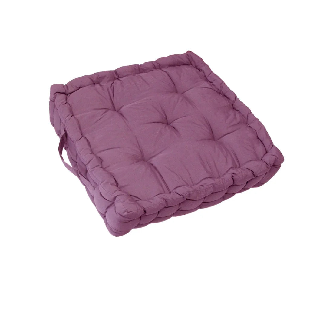 Floor Box Cushion Pad 1 Pc 40 x 40 + 8 cm - Dusty Pink