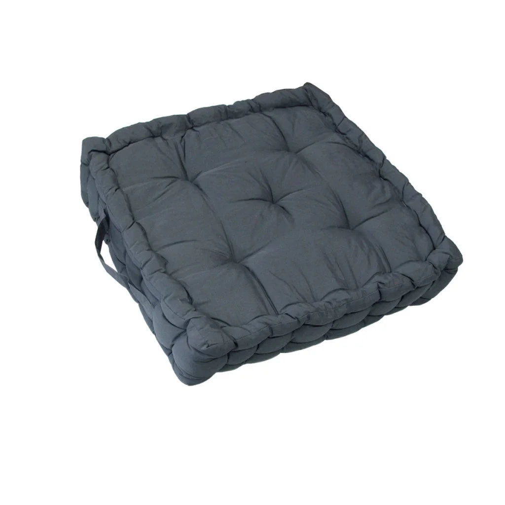 Floor Box Cushion Pad 1 Pc 40 x 40 + 8 cm - Grey - Furniture