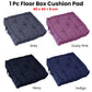 Floor Box Cushion Pad 1 Pc 40 x 40 + 8 cm - Navy - Furniture
