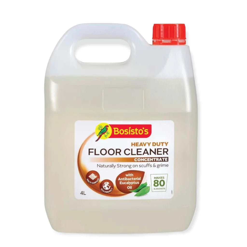 Floor Cleaner Concentrate 4L Bosistos Heavy Duty Surface
