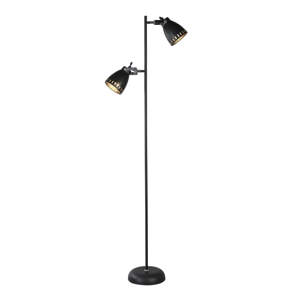 Floor Lamp Audrey Black - Home & Garden