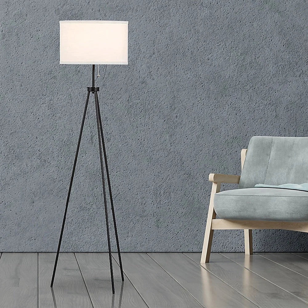 Floor Lamp Mid-Century Modern Tripod Decor Living Room