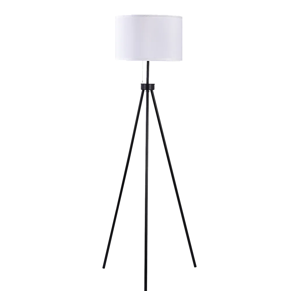 Floor Lamp Mid-Century Modern Tripod Decor Living Room