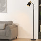 Black floor lamp light with stand led room office