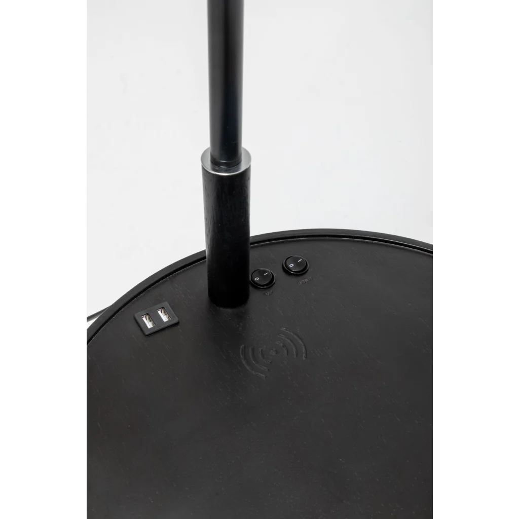 Floor Lamp Naples Tripod with Shelf Storage Drawer Bedside