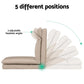 Beige 1 floor lounge sofa with bed linen seater