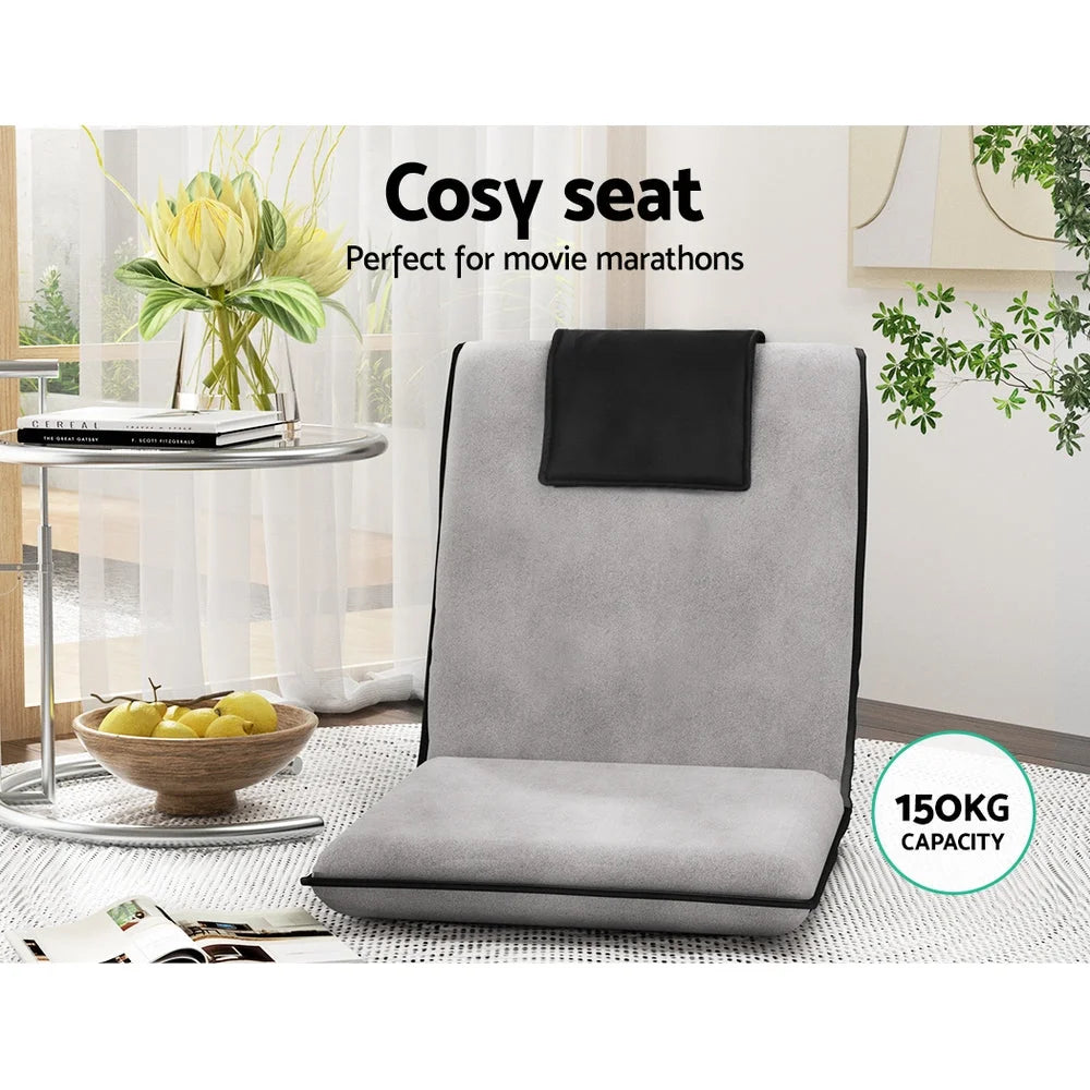 Floor Lounge Sofa Bed Couch Recliner Chair Folding Cushion