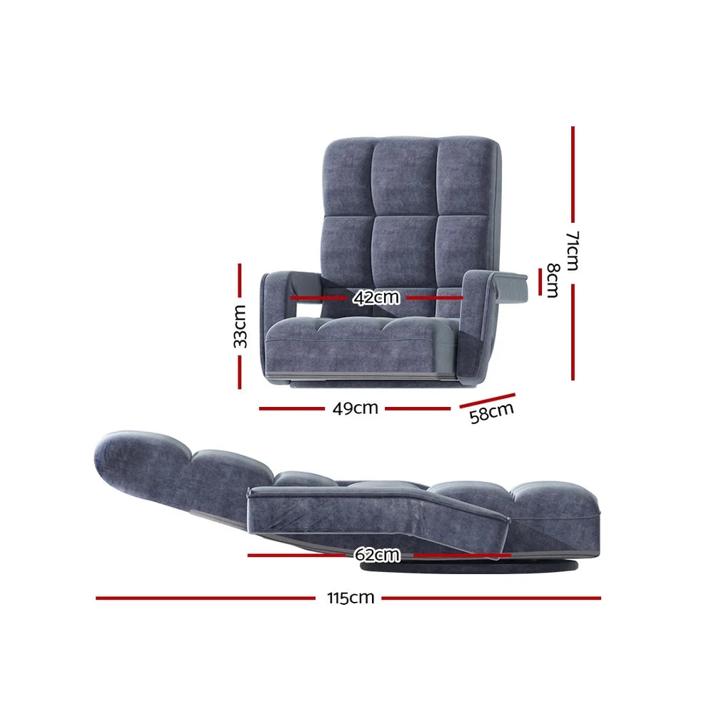 Charcoal floor lounge sofa with low sofa bed cushions for lounge rooms