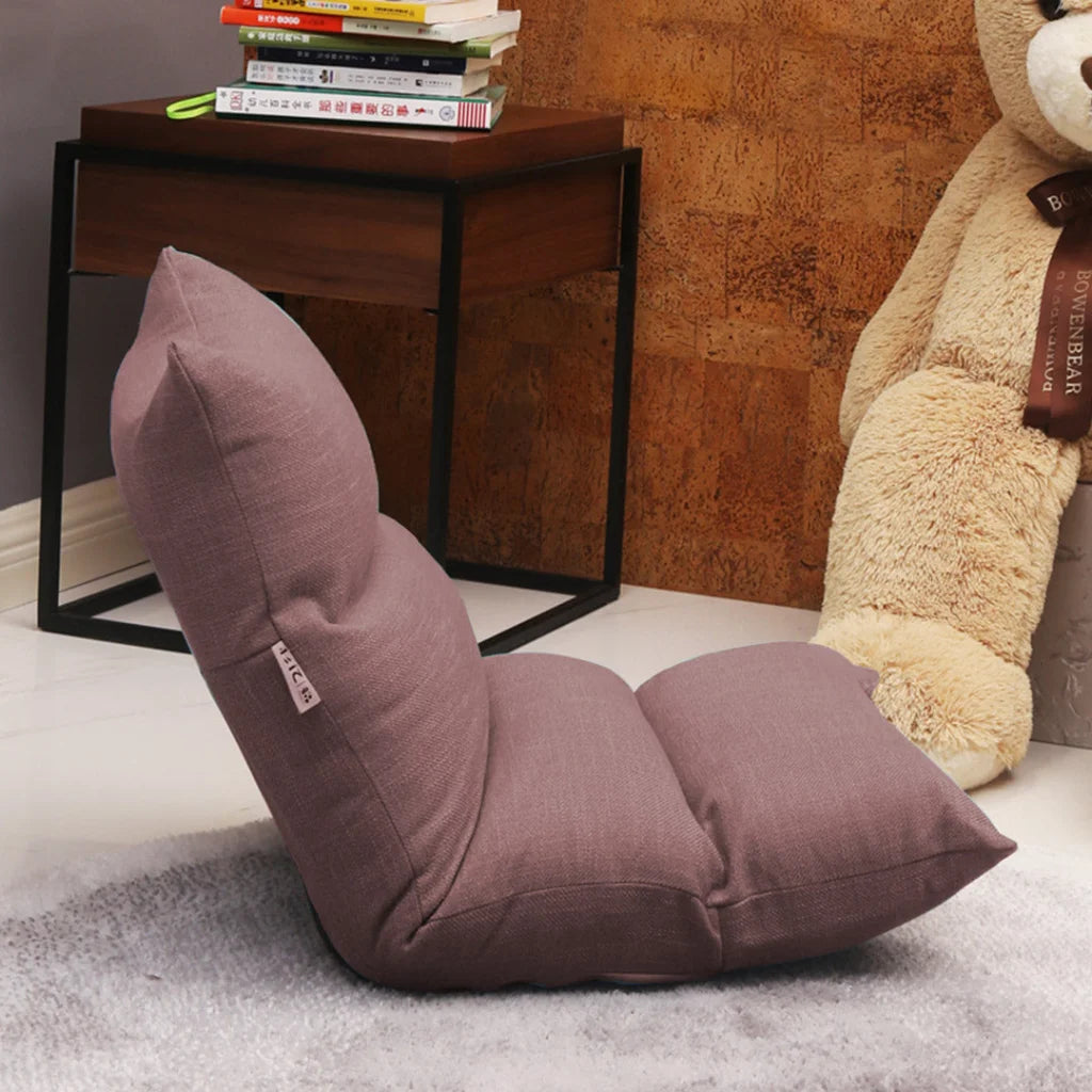 Floor Recliner Sofa Bed 2X Adjustable Lazy Lounge Folding Game Chair Coffee