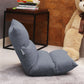 Floor Recliner Sofa Bed 2X Adjustable Lazy Lounge Folding Game Chair Grey
