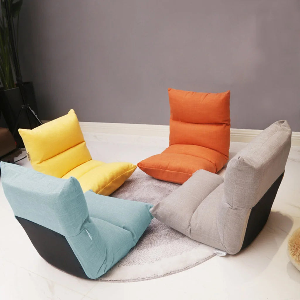 Floor Recliner Sofa Bed 2X Adjustable Lazy Lounge Folding Game Chair Mint Green