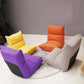 Floor Recliner Sofa Bed 2X Adjustable Lazy Lounge Folding Game Chair Purple