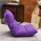 Floor Recliner Sofa Bed 2X Adjustable Lazy Lounge Folding Game Chair Purple