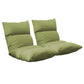 Floor Recliner Sofa Bed 2X Adjustable Lazy Lounge Folding Game Chair Yellow Green
