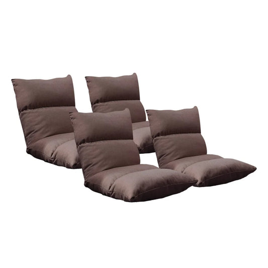 Floor Recliner Sofa Bed 4X Adjustable Lazy Lounge Folding Game Chair Coffee