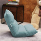 Floor Recliner Sofa Bed Adjustable Lazy Lounge Folding Game Chair Mint Green