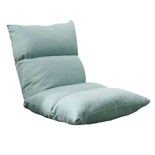 Floor Recliner Sofa Bed Adjustable Lazy Lounge Folding Game Chair Mint Green