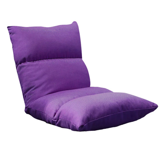 Floor Recliner Sofa Bed Adjustable Lazy Lounge Folding Game Chair Purple