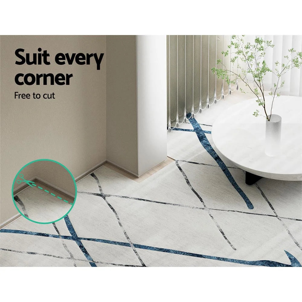 Floor Rug 160x230 Washable Mat Carpet Short Pile - Jaca
