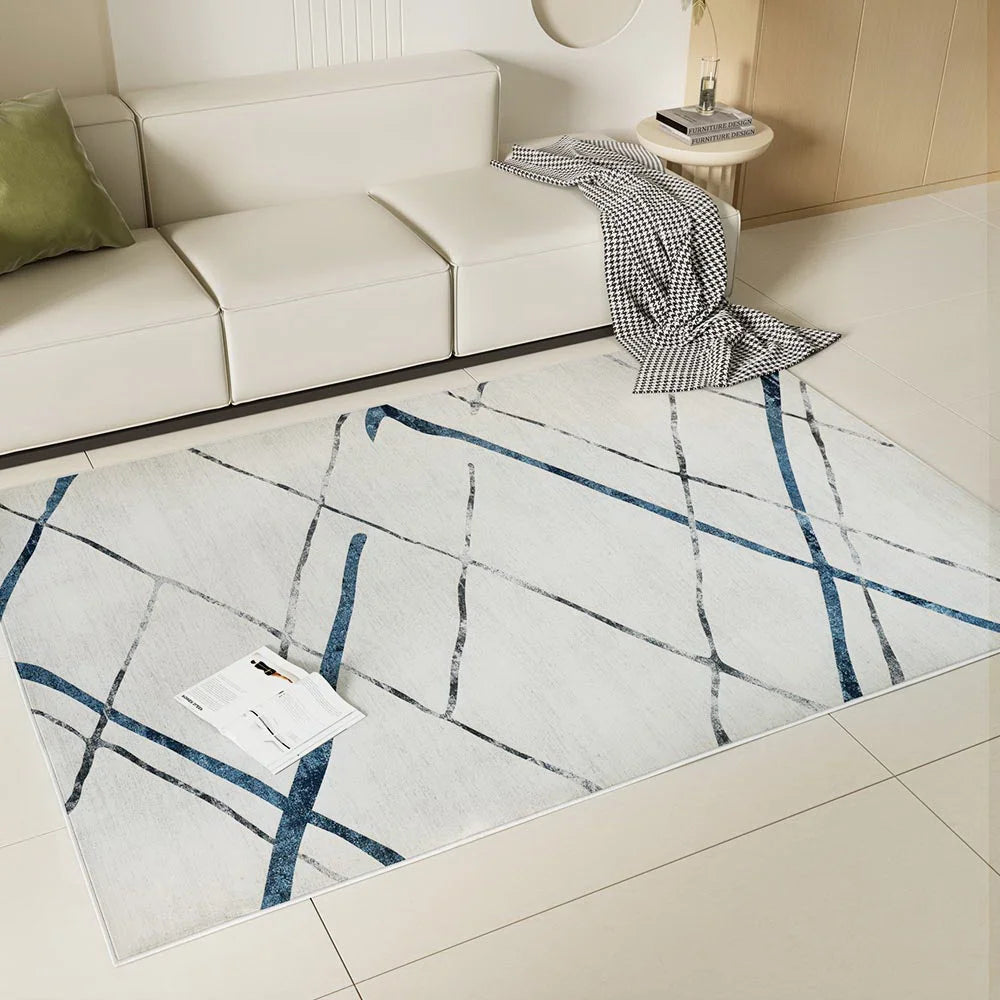 Floor Rug 160x230 Washable Mat Carpet Short Pile - Jaca