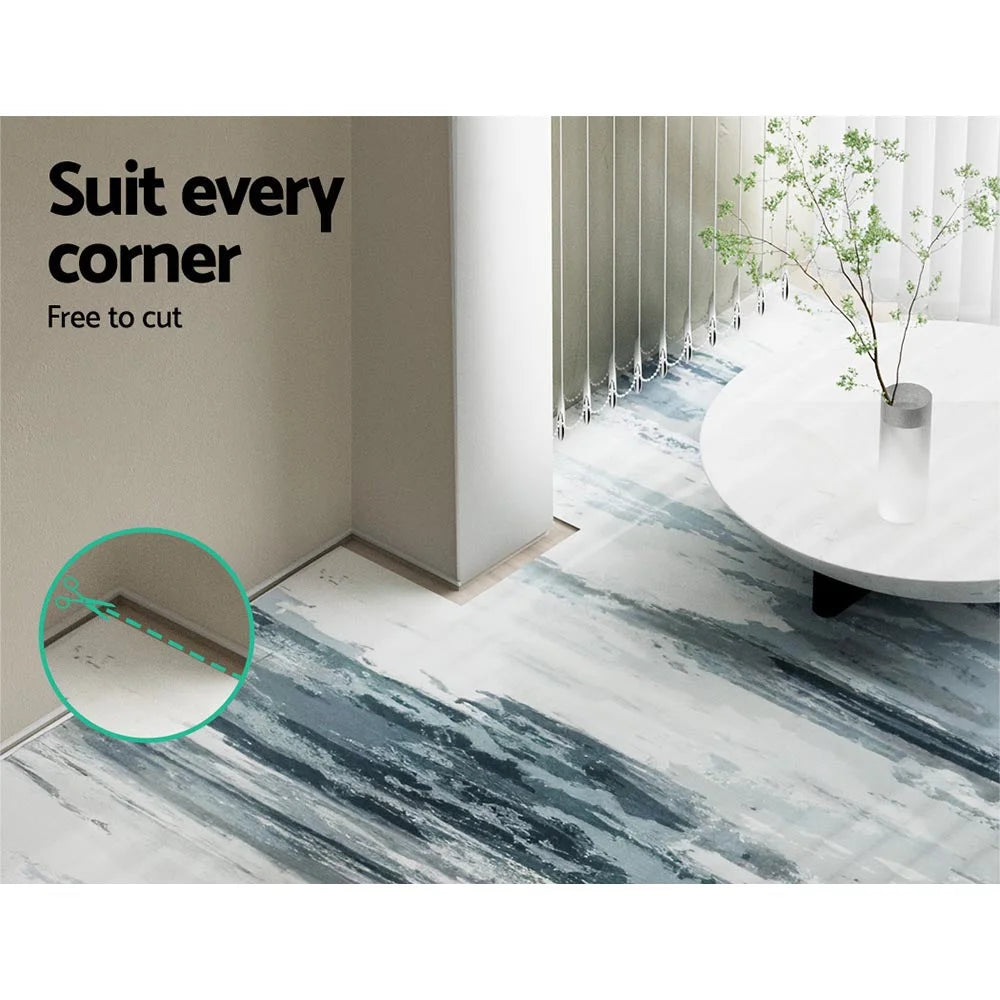 Floor Rug 200x290 Washable Mat Carpet Short Pile - Poca