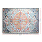 Floor rug with carpet living room mat large