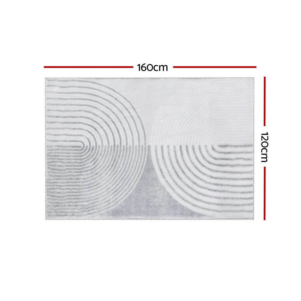Floor Rugs 120x160cm Washable Large Area Mat Carpet Faux