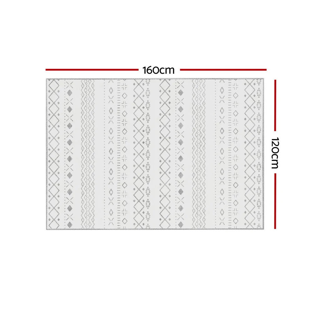 Floor Rugs 120x160cm Washable Large Area Mat Carpet Soft