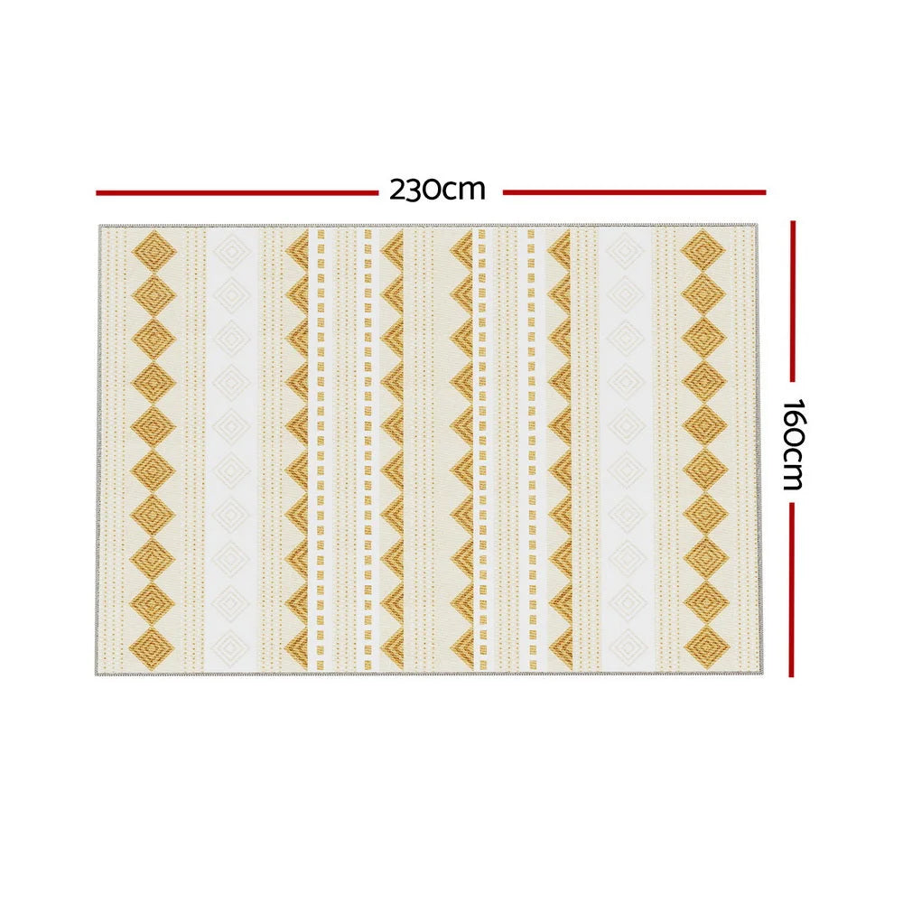 Floor Rugs 160x230cm Washable Large Area Mat Carpet Soft